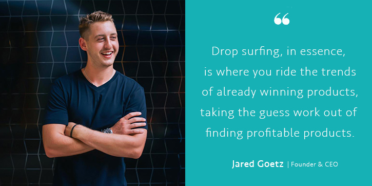 Jared Goetz on Drop Surfing