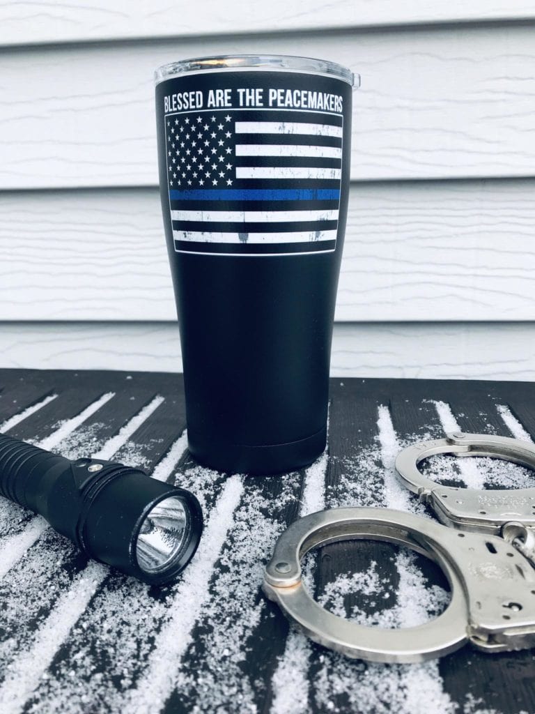 Thin Blue Line Tumbler